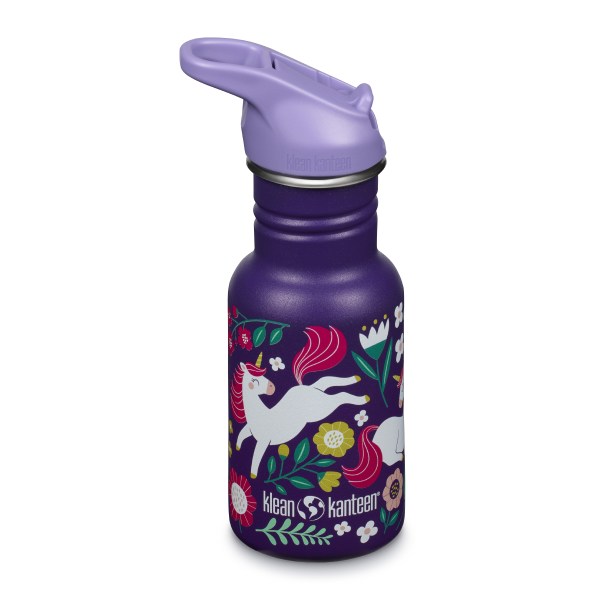 Klean Kanteen Classic Kid Sport, Leaping Unicorns