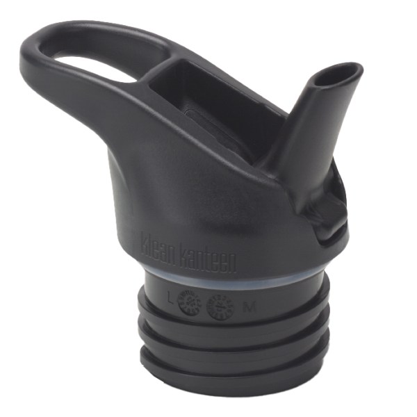 Klean Kanteen Flip Seal Sport Cap, Svart