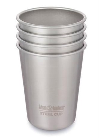 Miniatyrbild Klean Kanteen Steel Cup 296 ml, 4-pack, Brushed Stainless
