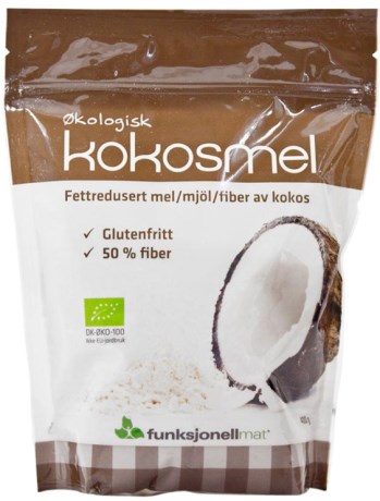 Miniatyrbild Funksjonell Mat Kokosmj�l, 400 g