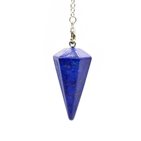 Kristallpunkten Pendel Lapis Lazuli 1 st