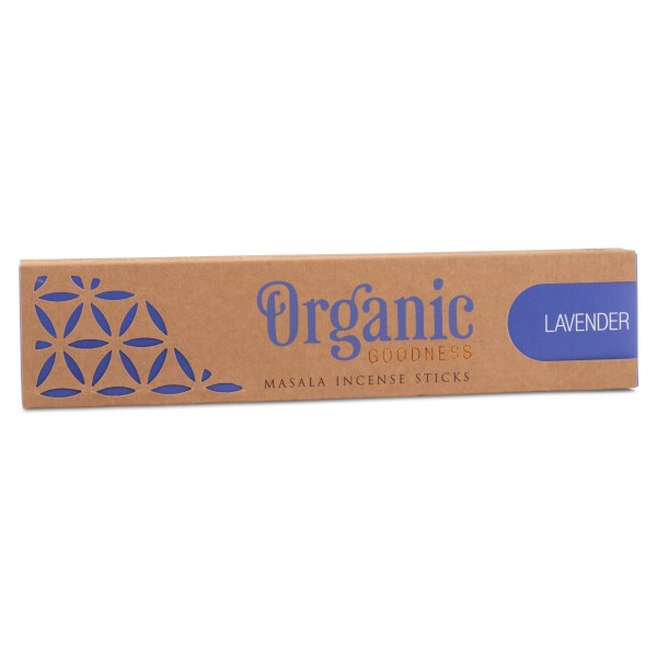 Kristallpunkten Rökelsestickor Eko, 15 stickor, Lavendel