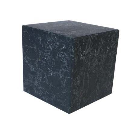 Miniatyrbild Kristallpunkten Shungit Kub Opolerad, 5 cm