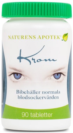 Miniatyrbild Naturens Apotek Krom, 90 tabl