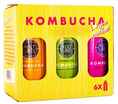 Miniatyrbild Kultures Kombucha Mixl�da, 6-pack