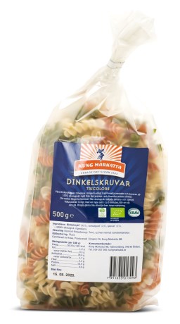 Miniatyrbild Kung Markatta Dinkelskruvar Tricolore, 500 g