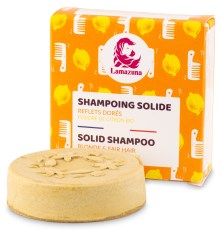 Miniatyrbild Lamazuna Solid Shampoo Essential oil Free, 70 ml, Oily Hair - Green Clay & Spirulina