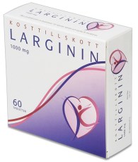 Miniatyrbild Larginin 1000 mg, 60 tabl