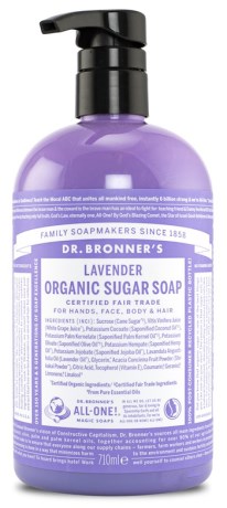 Miniatyrbild Lavender Organic Sugar Soap, 710 ml