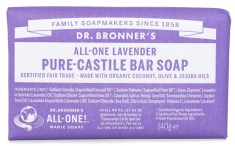 Miniatyrbild Dr Bronner Pure Castile Bar Soap Lavender, 140 g
