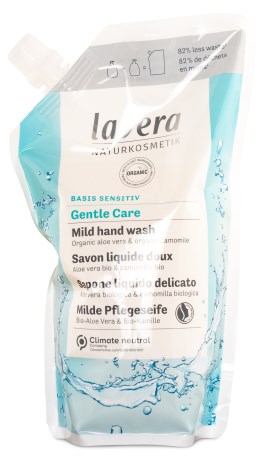 Miniatyrbild Lavera Basis Sensitiv Gentle Care Hand Wash, 500ml Refill