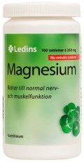 Miniatyrbild Ledins Magnesium, 100 tabl