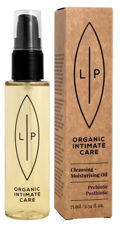 Miniatyrbild Lip Intimate Care Cleansing + Moisturising Oil, Prebiotic + Post, 75 ml