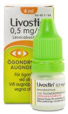 Miniatyrbild Livostin �gondroppar 0,5 mg/ml, 4 ml