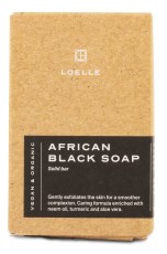 Miniatyrbild Loelle Black Soap Bar, 125 g