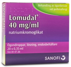 Miniatyrbild Lomudal �gondroppar 40 mg/ml, 20-pack