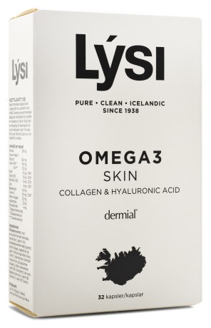 Miniatyrbild Lysi Omega-3 Skin, 32 kaps