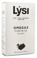 Miniatyrbild Lysi Omega-3 Forte + D, 32 kaps