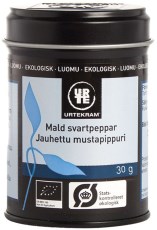 Miniatyrbild Urtekram Mald Svartpeppar, 30 g