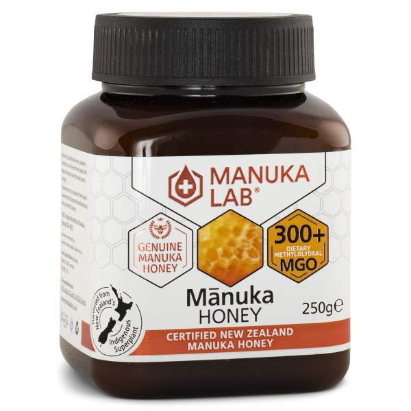 Manuka Lab Manukahonung MGO 250 g, 300+