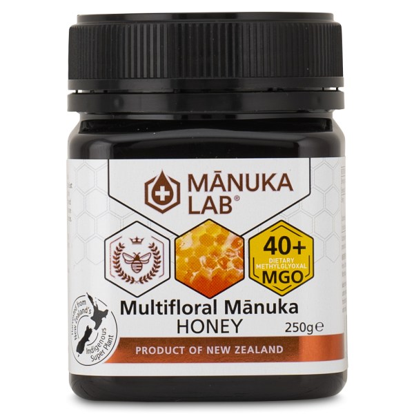 Manuka Lab Manukahonung MGO 250 g, 40+