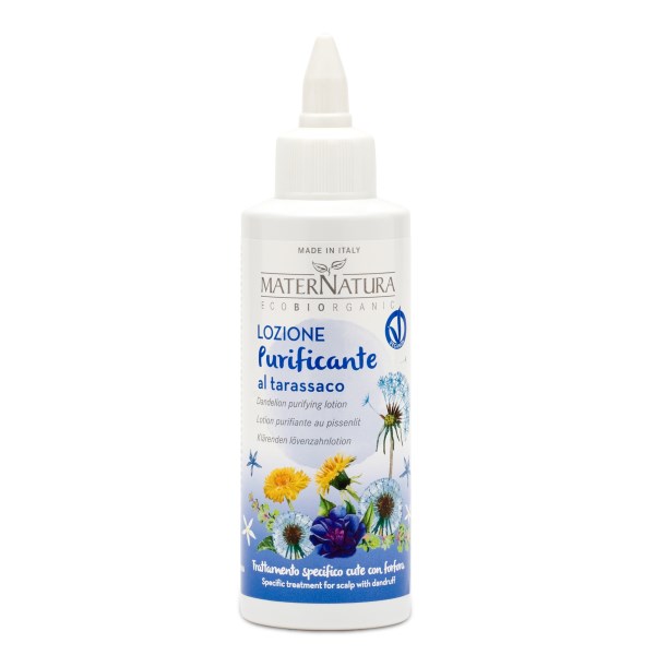 MaterNatura Dandelion Purifying Lotion for Scalp with Dandruff, 150 ml