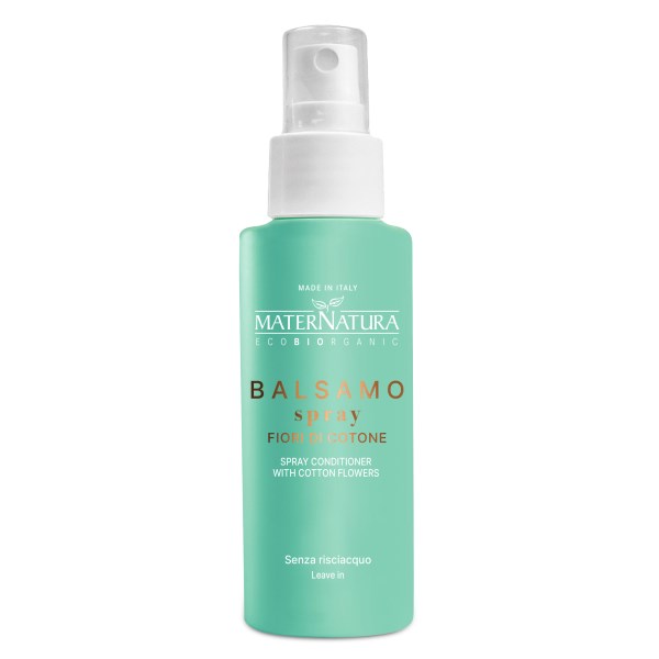 MaterNatura Leave-in Conditioner with Cotton Flowers, 150 ml