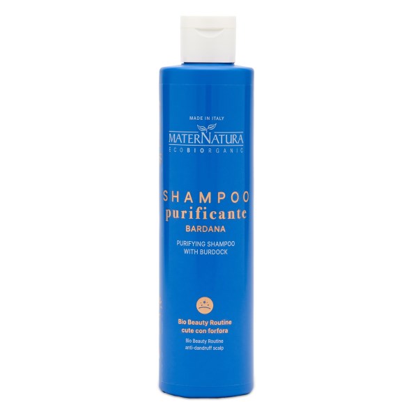 MaterNatura Purifying Shampoo with Burdock, 250 ml