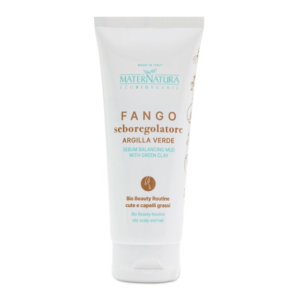 MaterNatura Sebum Balancing Mud with Green Clay, 100 ml