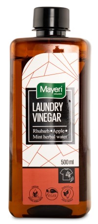 Miniatyrbild Mayeri Laundry Vinegar, 500 ml, Rhubarb/Apple/Mint herbal water