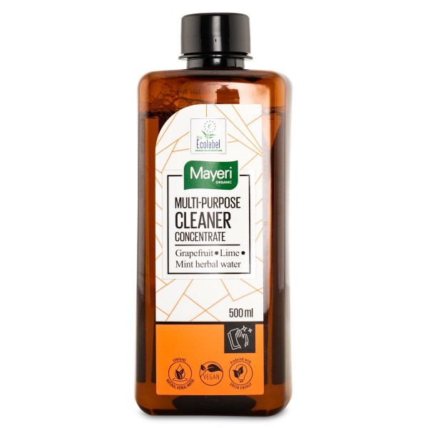 Mayeri Multi-purpose Cleaner Concentrate, 500 ml, Grapefruit/Lime/Mint herbal water