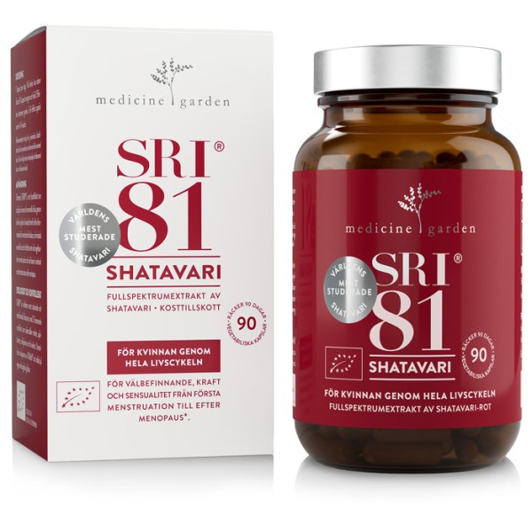 MedicineGarden SRI81 Shatavari EKO, 90 kaps