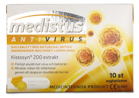 Miniatyrbild Medistus Antivirus, 10 tabl, Orginal