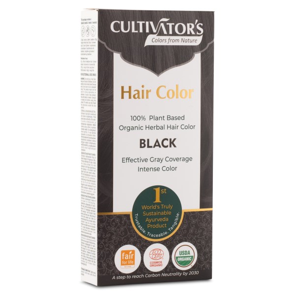 Miraz Organic Cultivators Hair Colors, Black
