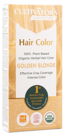 Miniatyrbild Miraz Organic Cultivators Hair Colors, 1 st, Golden Blonde