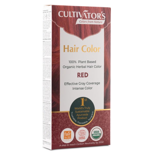 Miraz Organic Cultivators Hair Colors, Red