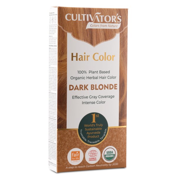 Miraz Organic Cultivators Hair Colors, Dark Blonde