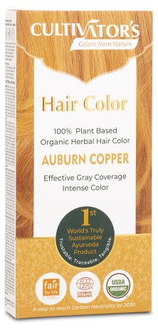 Miniatyrbild Miraz Organic Cultivators Hair Colors, 1 st, Auburn Copper