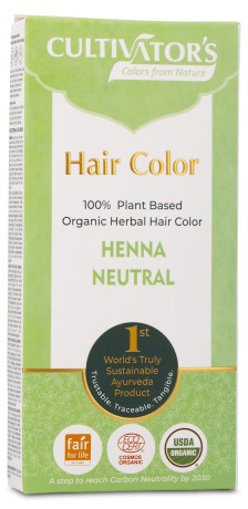 Miniatyrbild Miraz Organic Cultivators Hair Colors, 1 st, Henna Neutral