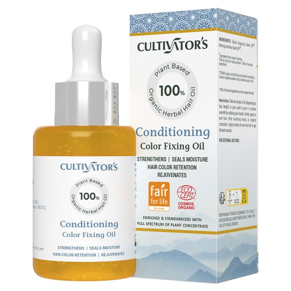 Miraz Organic Cultivators Organic Conditioning Herbal Hair Oil, 30 ml