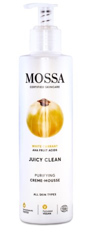 Miniatyrbild Mossa Juicy Clean Cleansing Creme Mousse, 190 ml