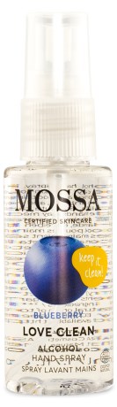 Miniatyrbild Mossa Love Clean Alcohol Hand Spray, 50 ml