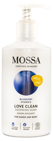 Miniatyrbild Mossa Love Clean Soothing Soap, 300 ml