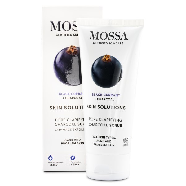 Mossa Skin Solutions Charcoal Scrub 60 ml