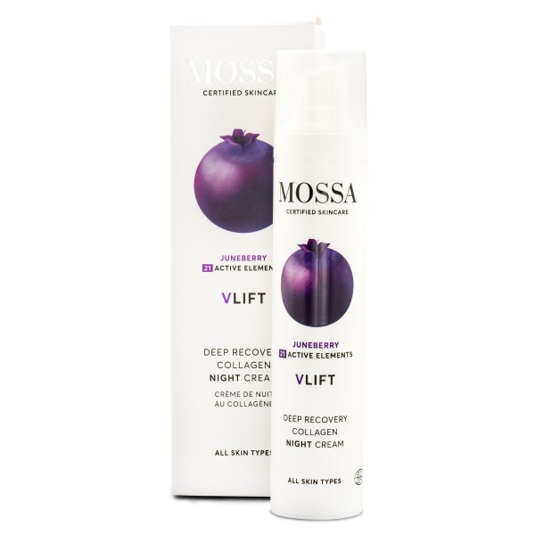 Mossa V LIFT Deep Recovery Collagen Night Cream, 50 ml