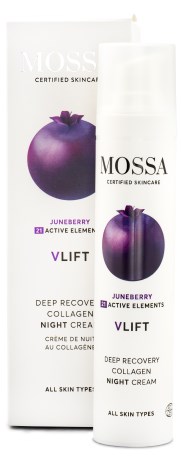 Miniatyrbild Mossa V LIFT Deep Recovery Collagen Night Cream, 50 ml
