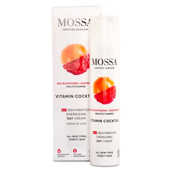 Mossa Vitamin Cocktail Rehydration Energising Day Cream, 50 ml