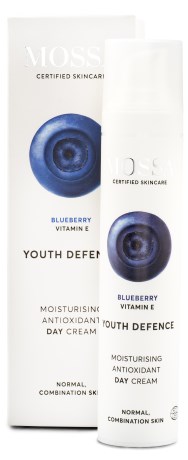 Miniatyrbild Mossa Youth Defence Moisturising Antioxidant Day Cream, 50 ml