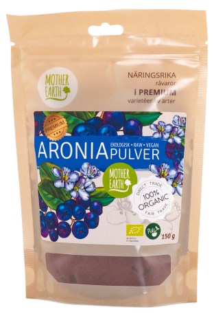 Miniatyrbild Mother Earth Aronia Pulver, 150 g