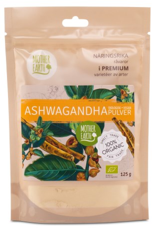 Miniatyrbild Mother Earth Ashwagandhapulver EKO, 125 g